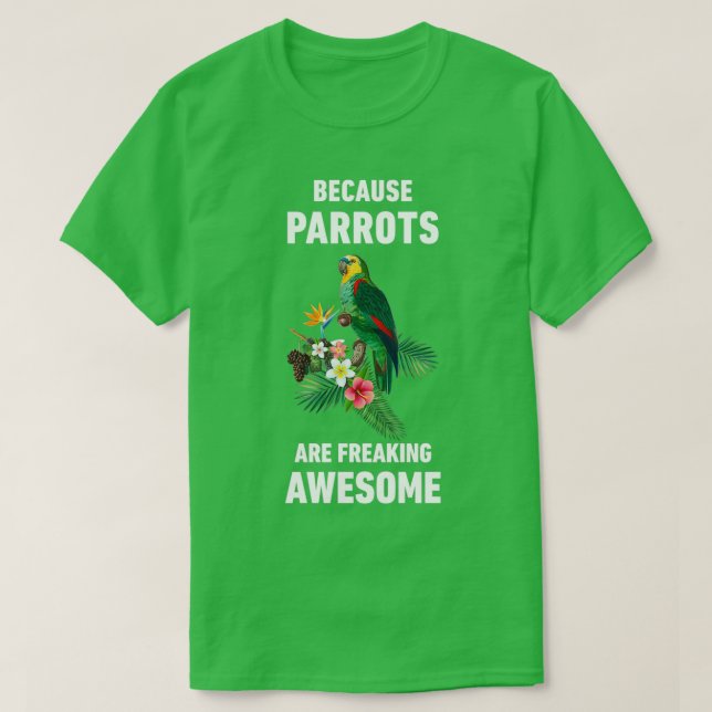 Green Cheek Conure Cute Parrots Parrot lover Gift T-Shirt (Design Front)