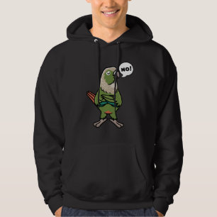 Green Cheek Conure Green-Cheeked Parakeet Hoodie