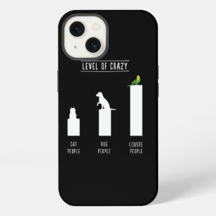 Green Cheek Conure Level Of Crazy Conure iPhone 13 Case