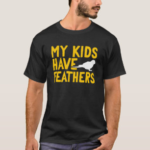 Green Cheek Conure My Kids Have Feathers Sun Conur T-Shirt