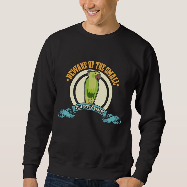 Green Cheeked Conure - Funny Bird Watcher Sweatshirt (Front)