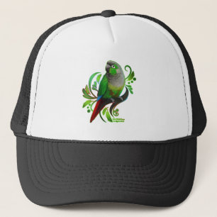 Green Cheeked Conure Trucker Hat