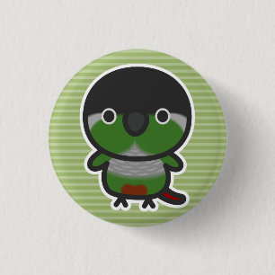 Green-cheeked parakeet / Normal 3 Cm Round Badge