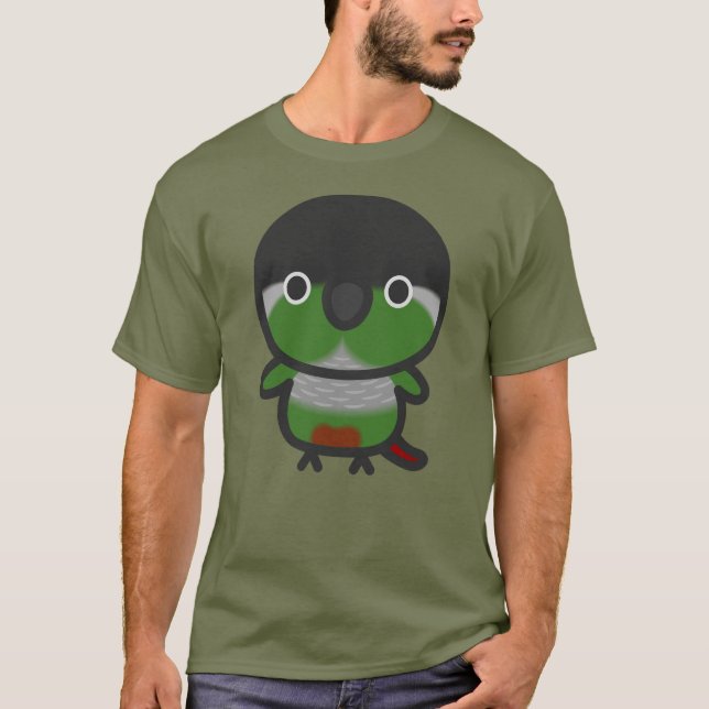Green-cheeked parakeet / Normal T-Shirt (Front)