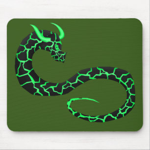Green Cherufe Mouse Pad