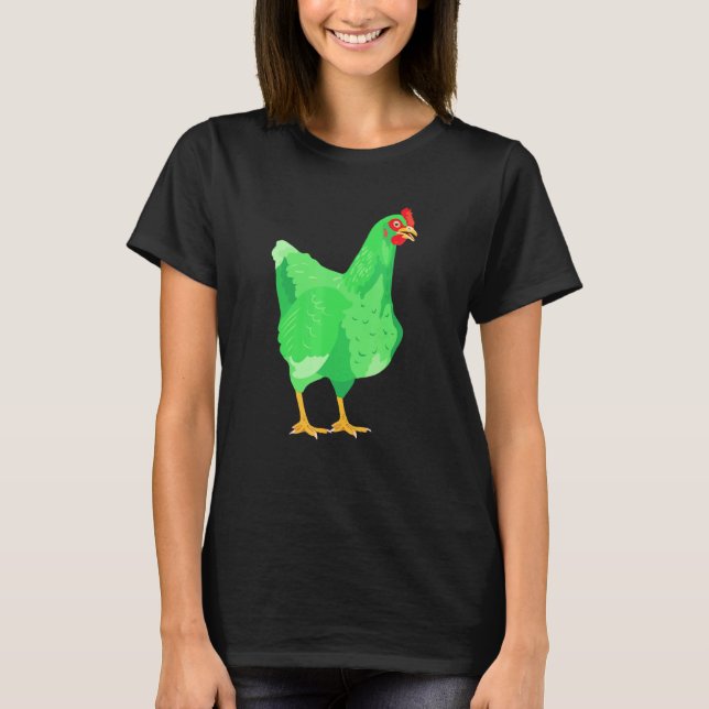 Green Chicken T-Shirt (Front)