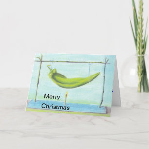 Green Chile Christmas Card