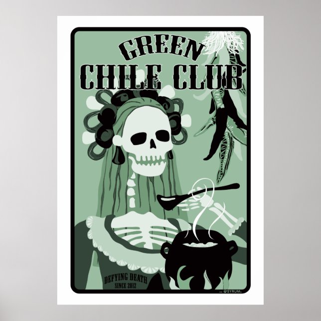 green chile club poster (Front)