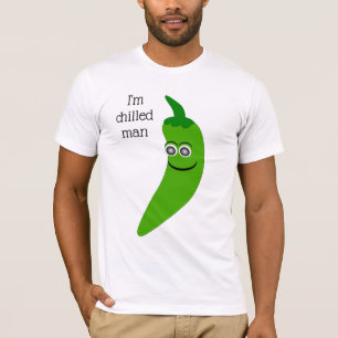 Green Chilli Pepper Design Personalised T-Shirt