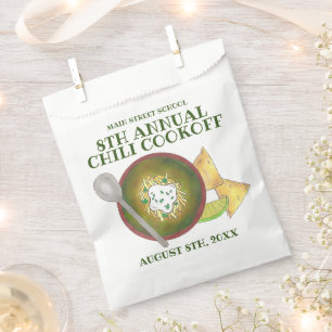 Green Chilli Verde Chilli Cookoff Cook-Off Food Favour Bag