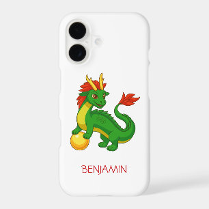 Green Chinese Dragon Custom Name
