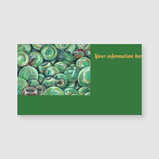 Green Christmas Balls (Front)