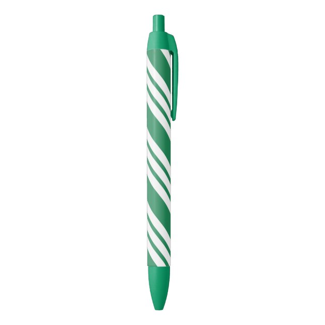 Green Christmas Candy Cane Pens (Bottom (Vertical))