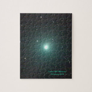 Green Christmas Comet 46P/Wirtanen Jigsaw Puzzle