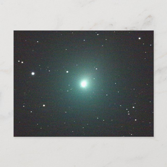 Green Christmas Comet 46P/Wirtanen Postcard (Front)
