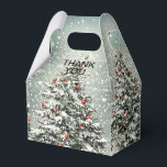 Green Christmas Tree Colourful Ornaments White Sno Favour Box<br><div class="desc">Green Christmas Tree Colourful Ornaments White Snow Favour Boxes. Unique,  beautiful,  stylish design. Easy to be personalised. Font style,  size and colours can be changed. Matching items available.</div>