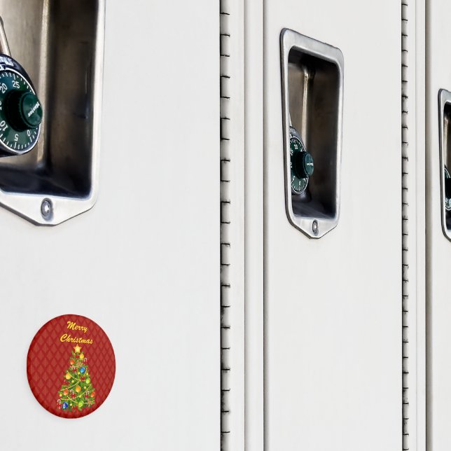 Green Christmas Tree Magnet (In Situ (Locker))