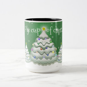 Green Christmas Tree Mug