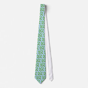 Green Christmas Trees Tie