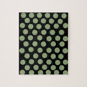 Green Circles  Jigsaw Puzzle