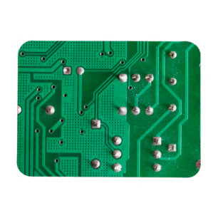 Green Circuit Board Magnet