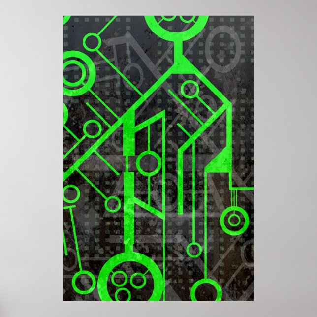 Green Circuit Poster (Front)