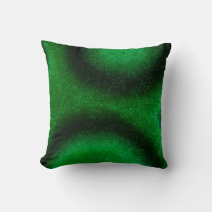 Green Circular Malachite Cushion