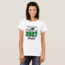 Green Class of 2027 High School Senior Women's