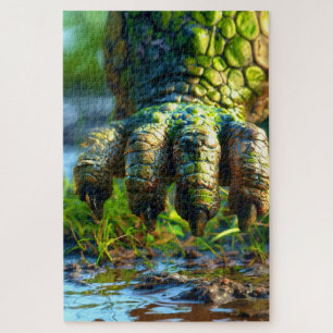 Green Claw Jigsaw Puzzle
