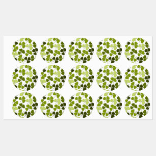 Green Clover in a Variety of Shades