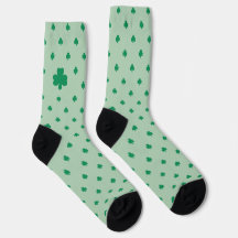 Green Clover Leaves Pattern St Patrick's Day