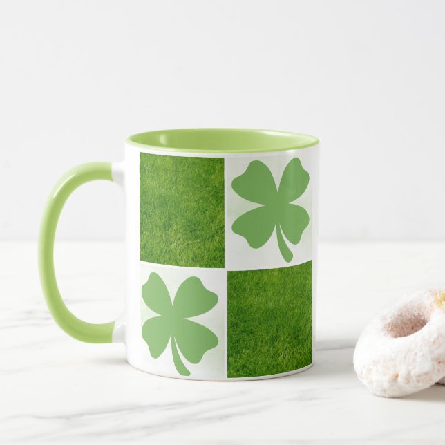 Green Clover Mug (With Donut)