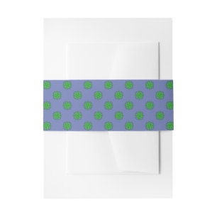 Green Clover Ribbon by Kenneth Yoncich Invitation Belly Band