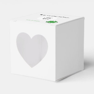 Green Clover Ribbon Template by Kenneth Yoncich Favour Box