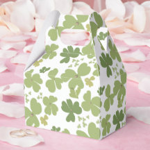 Green Cloverleaf St Patrick Day Garden Party 