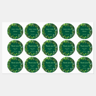 Green Clovers Baby Shower