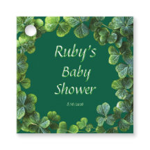 Green Clovers Baby Shower