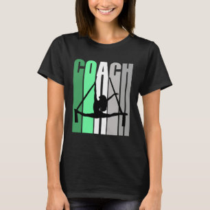 Green Coach Of Air Yoga Instructor Air Yoga Pretty T-Shirt