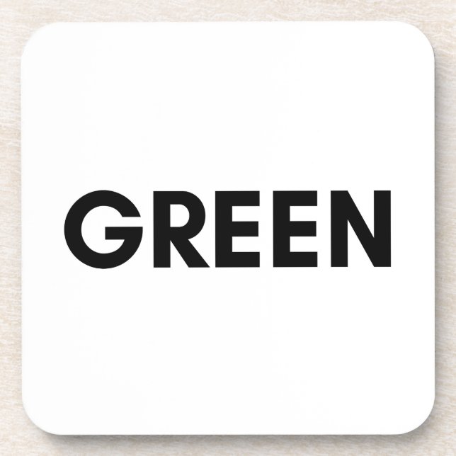 green coaster (Front)
