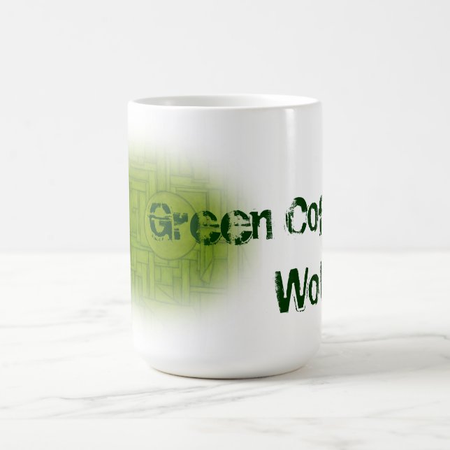 Green Coffee Mug! Coffee Mug (Center)