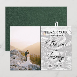Green Colorado Passport Thank You Card