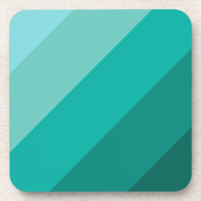 Green Colour Coaster (Front)