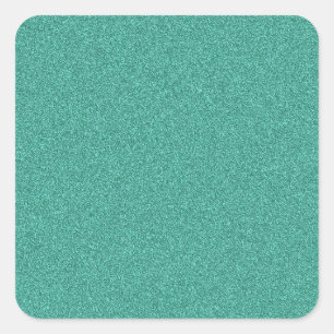 Green Colour Custom Trendy Elegant Blank Template Square Sticker