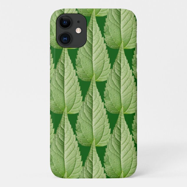 Green colour of leaves  Case-Mate iPhone case (Back)