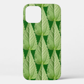 Green colour of leaves  iPhone 12 case