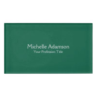 Green Colour Professional Plain Modern