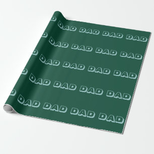 Green Coloured Wrapping Paper