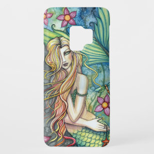 Green Colourful Mermaid Fantasy Art Case-Mate Samsung Galaxy S9 Case