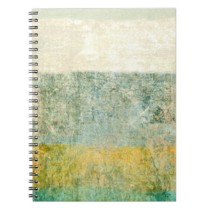Green Colourful Paper Design Notebook