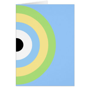 Green Combination Bullseye by Shirley Taylor